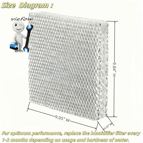 2 Pack Whole House Furnace Humidifier Water Panel Filter
