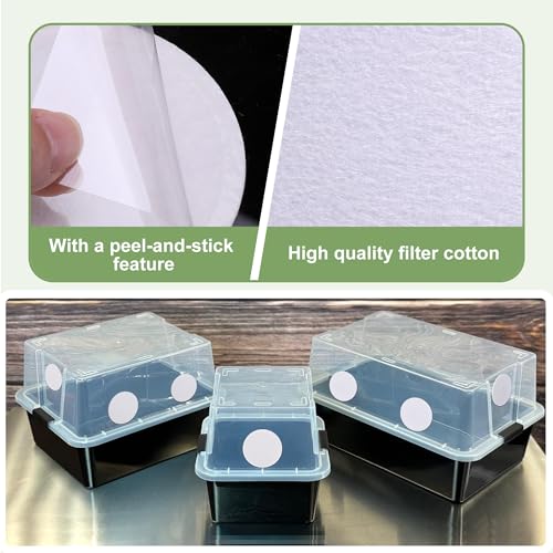 24 Pcs 2.5" Monotub Adhesive Filter Disks