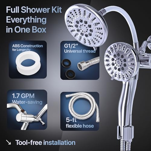 Dual Shower Head Combo