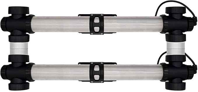 EasyPro PCU150W PRO-Clear™ UV Ultra Stainless Steel UV Clarifier / 150 Watt/Max. Flow Rate: 6500 GPH/Max. Pond: 19,000 Gallons