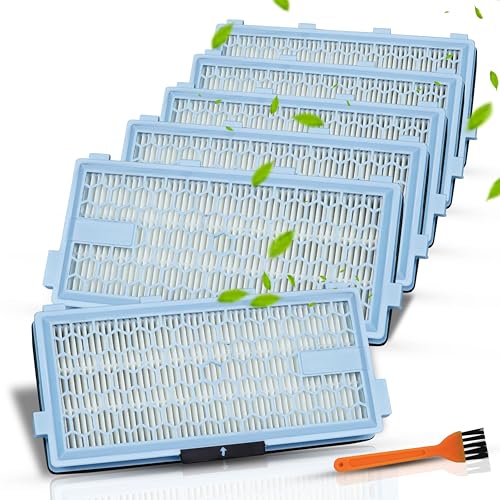 6 Pack SF HA Hepa Filter for Miele Hepa Airclean 50 Filter (6 Count)