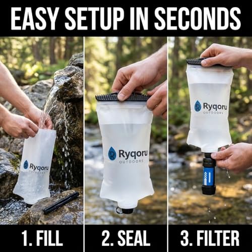 2L Collapsible Water Bag