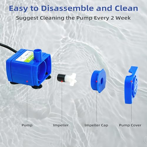 IP68 DR DC160 submersible water pump Cat Water Fountain Pump for Tritone Ceramic
