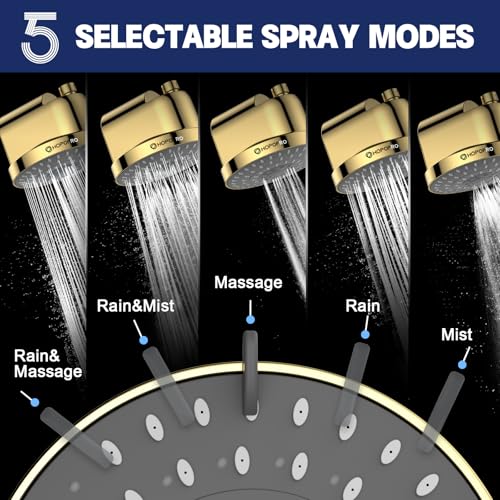 High Flow Filtered Shower Head