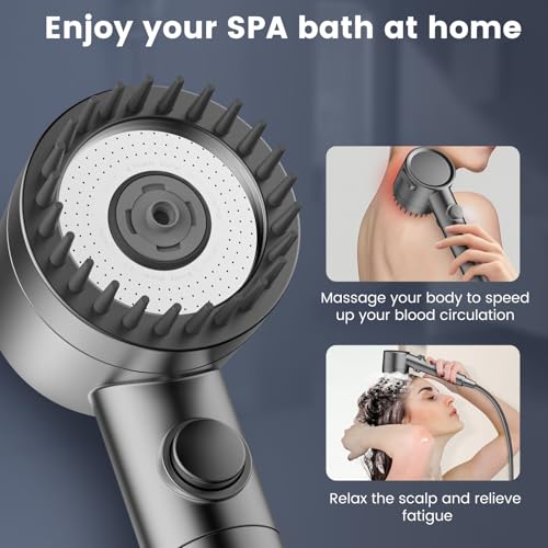 Filtered Shower Head with Handheld