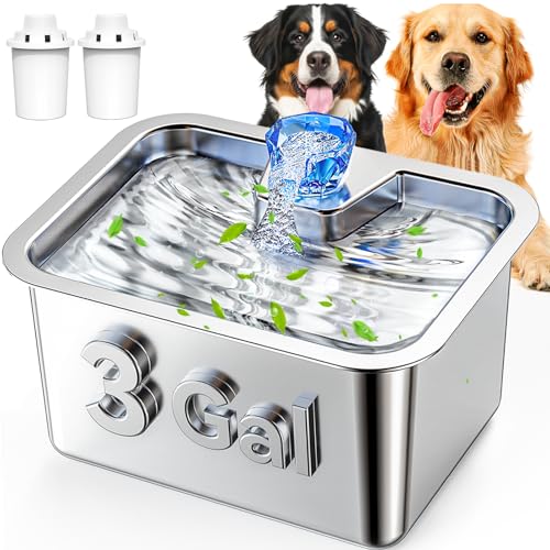 Stainless Steel Dog Water Fountain
