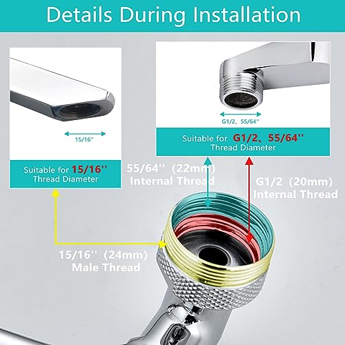 1080°Swivel Faucet Extender with Filter