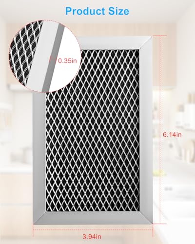 Charcoal Filter Fit for GE Microwave Oven JVM6175SF1SS JVM6175SK1SS