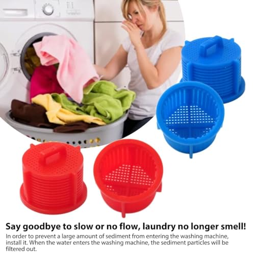 4 Pack AG*M73269501 Washer Water Inlet Valve Filter Screen Compatible for LG Washing Machine WM8000HWA