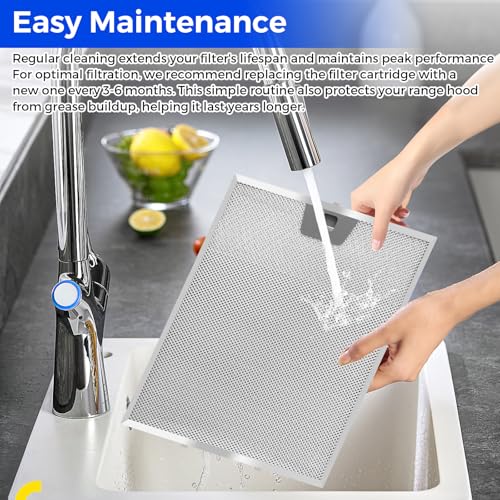 WB02X24872 Range Hood Grease Filter Replacement