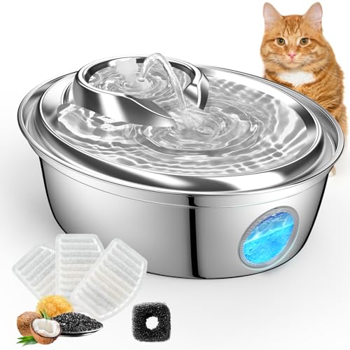 Cat Water Fountain Stainless Steel