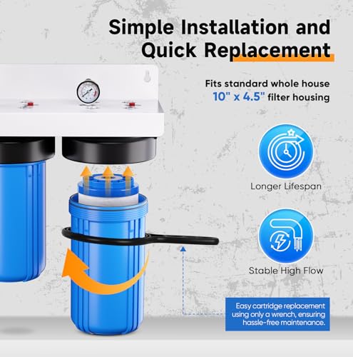 2 Stage Whole House Water Filtration System