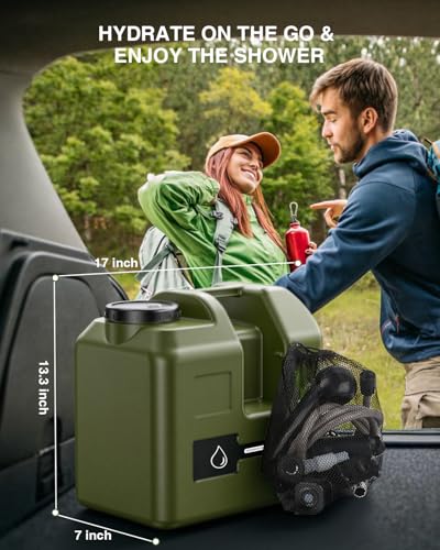 Portable Camping Shower with Water Jug 4