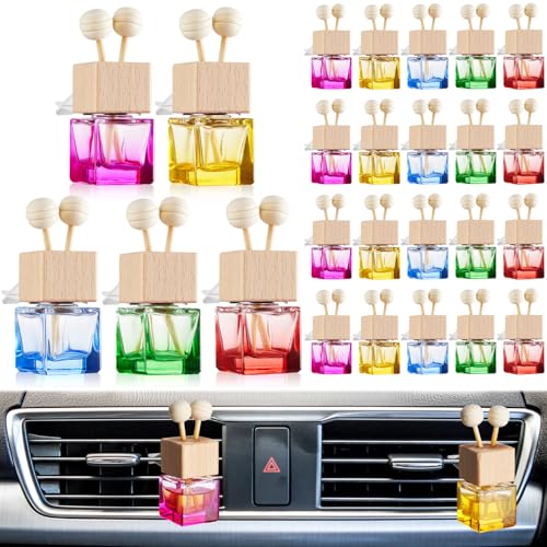 30 Pcs Car Diffuser Vent Clip Empty Bottles (8 Fl Oz)