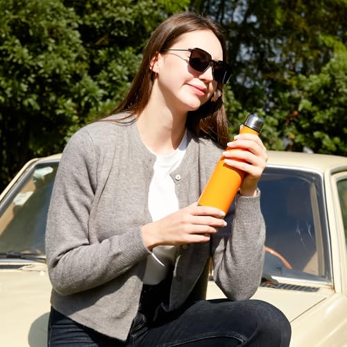 17oz Sport Water Bottle Vacuum Insulated Stainless Steel Leak