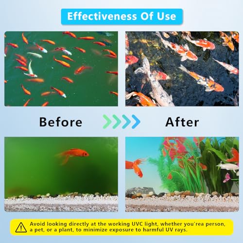32W Aquarium UV Light for 200