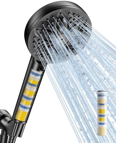 6 Setting Filtered Handheld Shower Head
