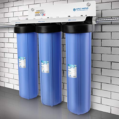 CB3-SED-KDF-CAB20-BB, 3-Stage Whole House Water Filter System