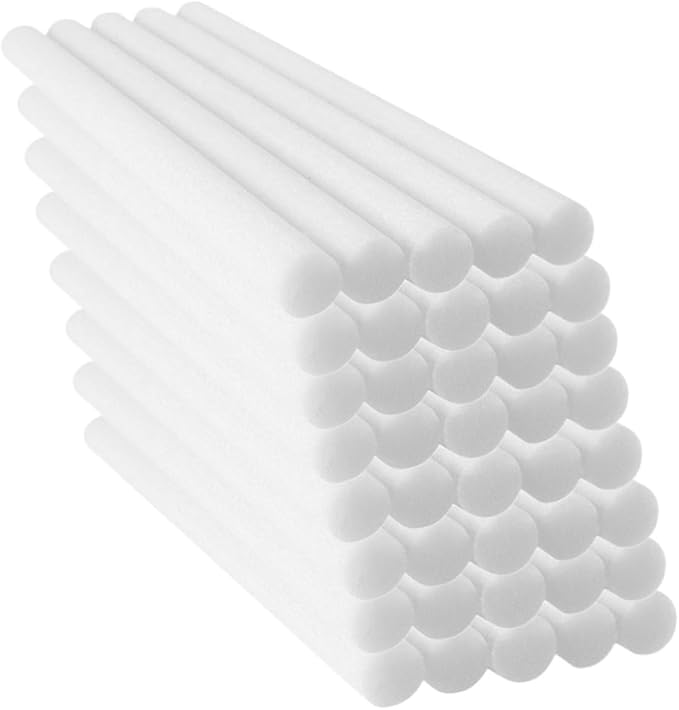 PRETYZOOM 200pcs Diffuser Sticks for Essential Oils Replaceable Humidifier Filter Sticks Non-Water Soluble for Improved Fragrance Distribution - AquaVibe