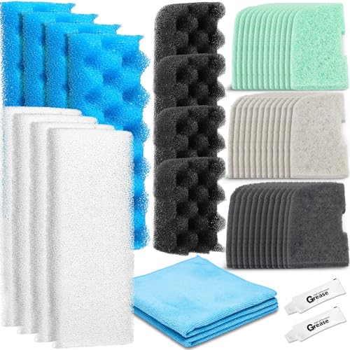 52 Pcs Replacement Filter Media Kit Compatible with Fluval 306 (52 Count)