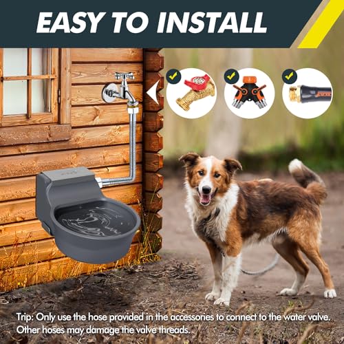 67OZ Automatic Water Dispenser for Dogs Patented Auto