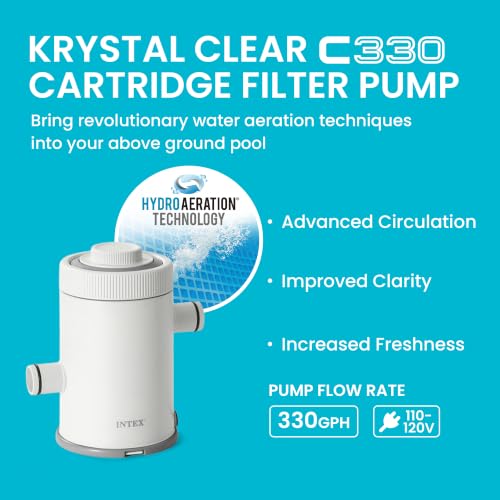 C330 Cartridge Filter Pump for Above Ground Pools
