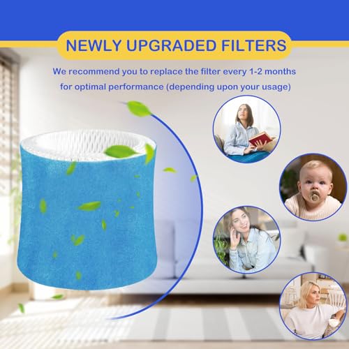 Humidifier Wicking Filter Replacement 2.0 Compatible with Canopy Bedside and Nursery Humidifier 2.0