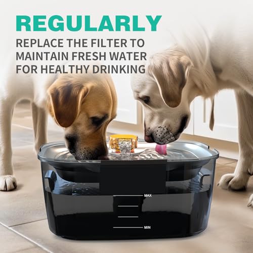 Dog Water Fountain Filters Replacement 4 Pack