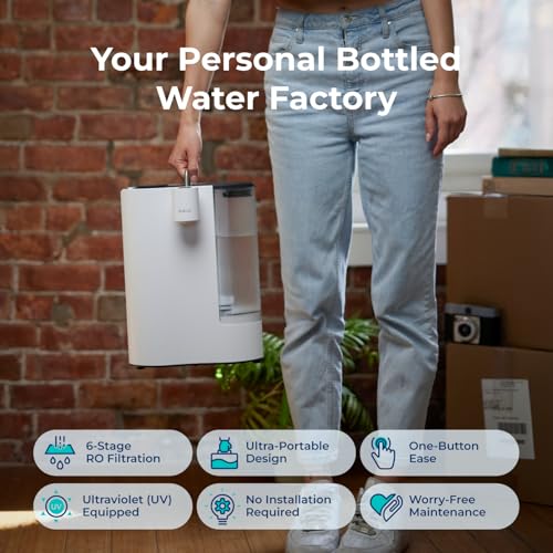 RO100ROPOT Travel Reverse Osmosis Countertop Water Filter