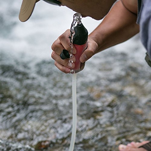TrailShot Ultralight Backpacking and Camping Squeeze Water Filter