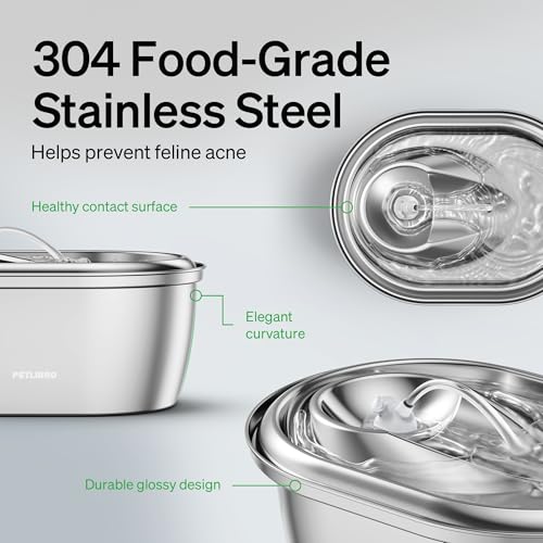 Stainless Steel Cat Water Fountain