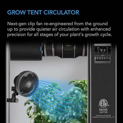 CLOUDRAY A6 Grow Tent Clip Fan 6”