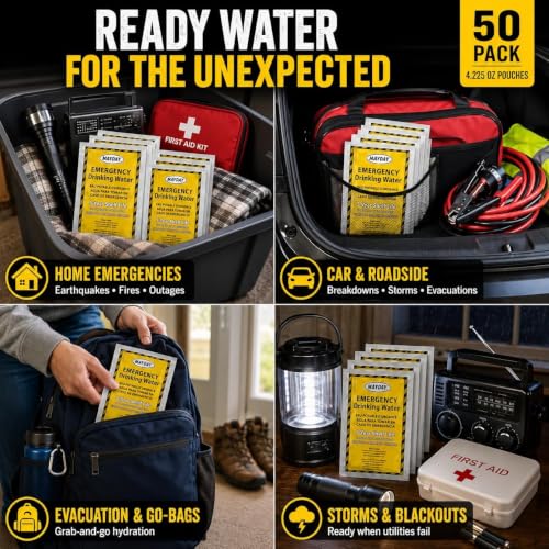 Mayday 73011 Emergency Water 4.225 oz (422.5 Fl Oz)