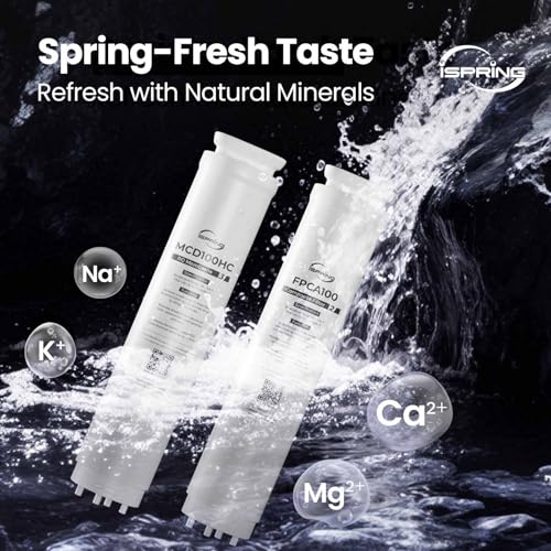 RCD100UHCG UV Alkaline Hot & Cold Countertop Reverse Osmosis Water Filter Dispenser with Mineral & LED UV Filter