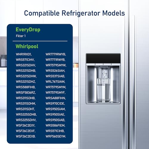 WHR1RXD1 Water Filter Replacement (4 Count)