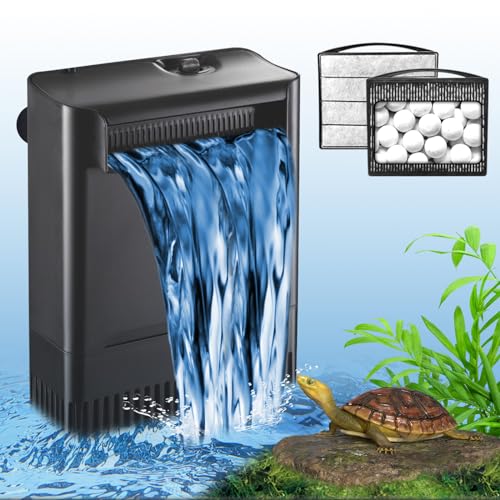 Turtle Tank Filter Aquarium Filter Power Adjustable 20