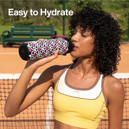 Insulated Water Bottle with Straw Stainless Steel Water Bottle