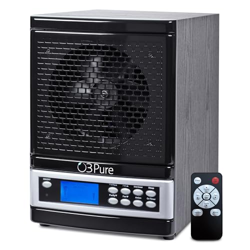 Whole Home Ozone and Ionizer Air Purifier with UV HEPA PCO and Carbon Filtration