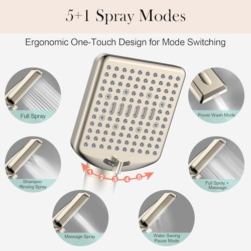 Filtered Shower Head with Handheld