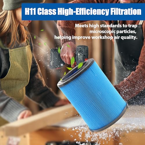 2pcs 3 Layer VF5000 Replacement Filter for Ridgid Shop Vac 5 (6 Count)