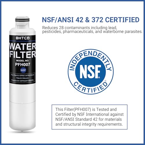 Water Filter for Samsung Refrigerator RF263BEAESG