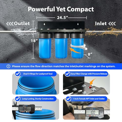 WGB31B PF PFAS Whole House Water Filter System