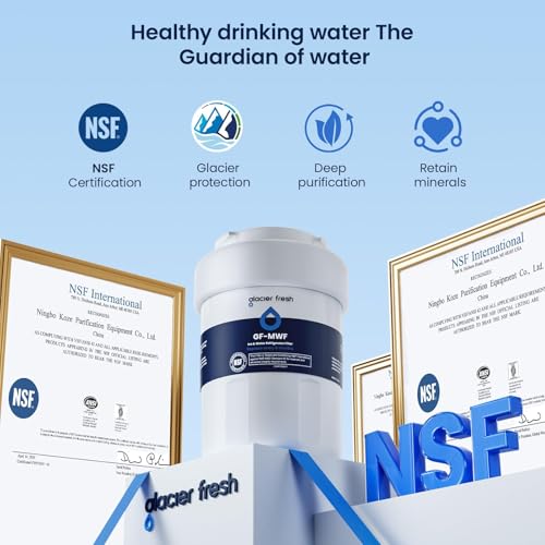 MWF Refrigerator Water Filter Compatible with GE