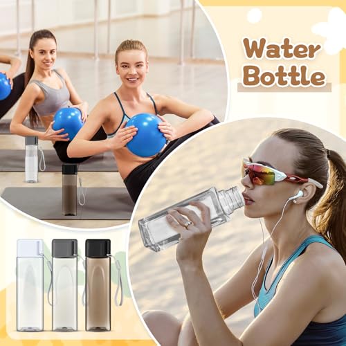 30 Pcs Water Bottles Bulk 17 Oz Plastic Leak Proof