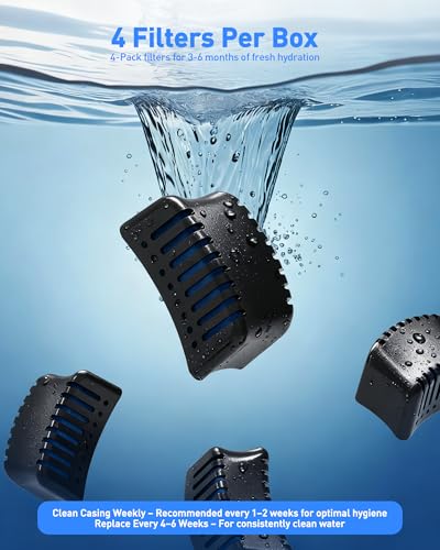 Dog Water Dispenser Filters Replacement