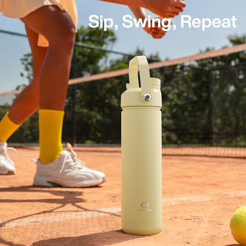 Insulated Water Bottle with Straw Stainless Steel Water Bottle