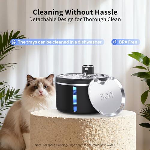 Cat Water Fountain Cordless
