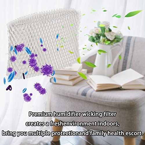 4Pack Replacement Humidifier Wick Filters Compatible with Kaz & Vicks 3020 V3100 V3500 V3600 V3800 V3900 Honeywell HCM