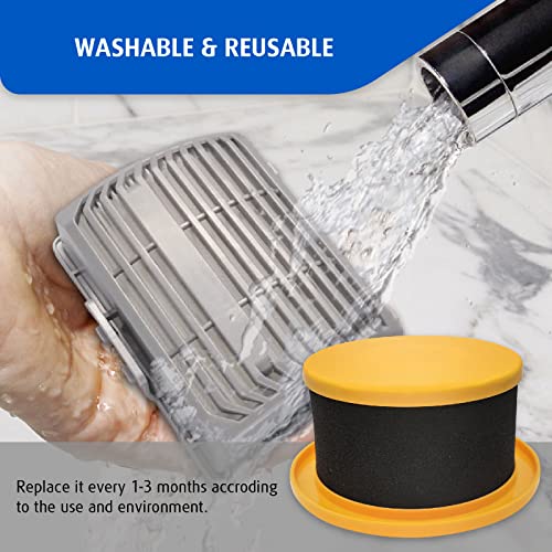 2 Pack Filter Replacement Parts for Hoover UH75250、UH75150、UH75110、UH75100、UH75160、UH75120、UH75210、UH75200、UH75260、UH75240、UH75140 MAXLife Elite Swivel Pet Vacuum Cleaner (2 Count)