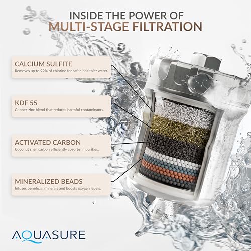 10 000 Gallons High Capacity Shower Filter For Healthier Hair